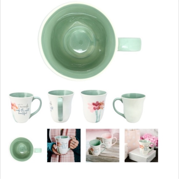 New in Box Rosy Heart "Friends" 16 oz. Mug - Picture 5 of 13